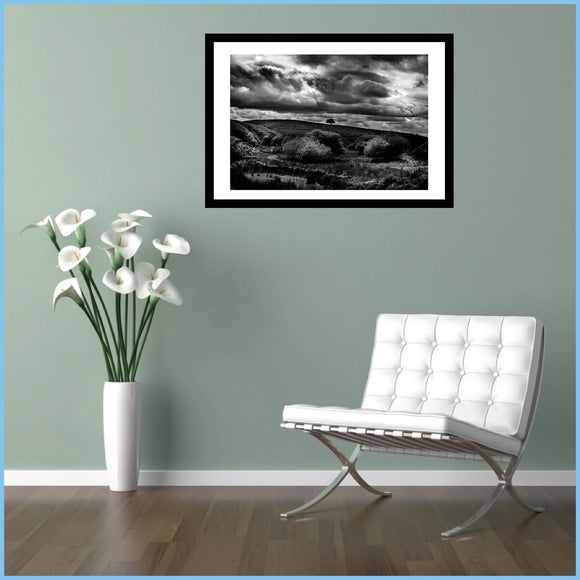 Black and White landscape art prints