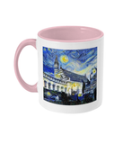 Balliol College Oxford Alumni mug with pink handle