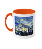 Balliol College Oxford Alumni mug with orange handle