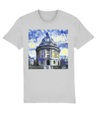 Radcliffe Camera Oxford University unisex grey organic cotton t-shirt with art design