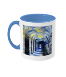 Corpus Christi College Oxford Alumni mug with light blue handle