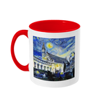 Balliol College Oxford Alumni mug with red handle