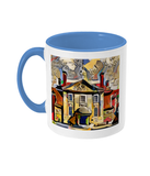 Lady Margaret Hall College Oxford Mug light blue