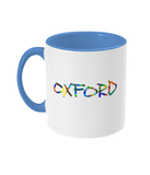 Oxford University Glossy Ceramic light blue Mug 