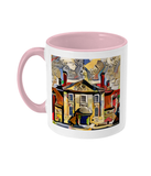 Lady Margaret Hall College Oxford Mug pink