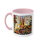 Magdalen College Oxford mug pink