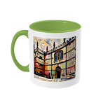 Bodleian Oxford Souvenir mug light green