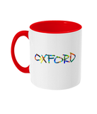 Oxford University Glossy Ceramic red Mug 