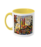 Magdalen College Oxford mug yellow