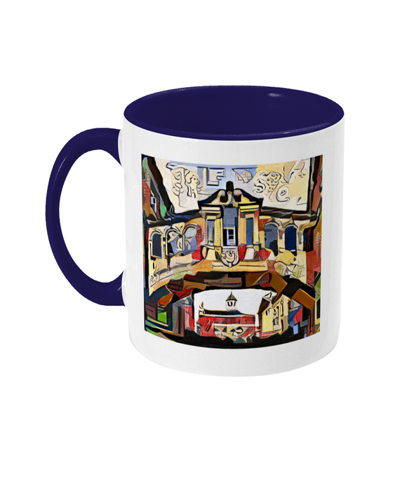 Oxford art designer mug