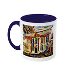 St Edmund hall college Oxford mug blue