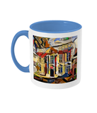 St Edmund hall college Oxford mug light blue