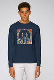 All Souls College Oxford navy Sweatshirt with art design