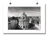 B&W print Radcliffe Square Oxford