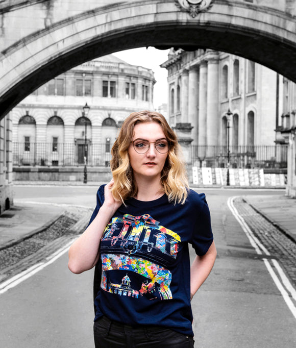 Oxford t-shirt avant garde art