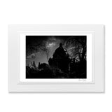 Black and White print Oxford Silhouette