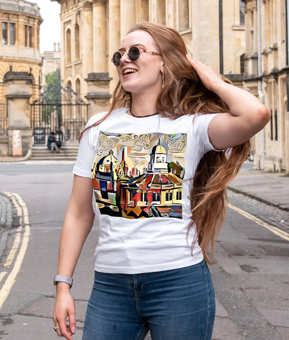 Sheldonian Spires Oxford Contemporary t-shirt