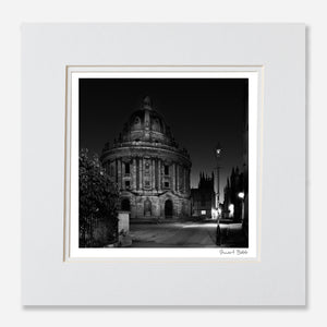 Black and White print Radcliffe Square Oxford