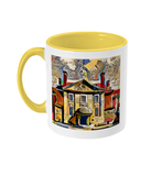 Lady Margaret Hall College Oxford Mug yellow