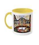 yellow ceramic mug of Oxford