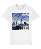 Oxford University Spires Unisex Organic cotton white t-shirt with art design