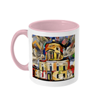 Green College Oxford Mug pink