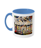 Humanities Oxford College Mug with light blue handle