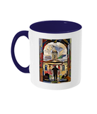 Queens College Oxford Mug with navy handle