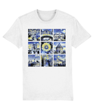 Oxford University Mens & Womens Unisex Van-gogh Inspired organic cotton white T-shirt. 