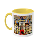 Wadham College Oxford mug yellow